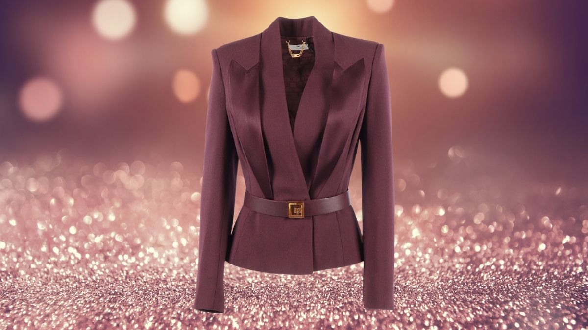 How the Elisabetta Franchi Belted Slim Fit Crepe Jacket Adds Italian Luxury to Modern Tailoring