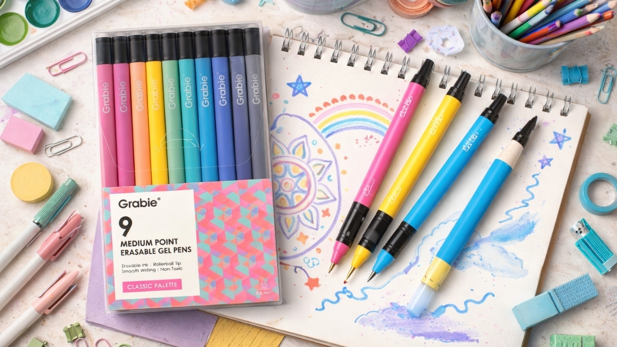 Grabie Erasable Gel Pens: A Clean Way to Write Without Stress