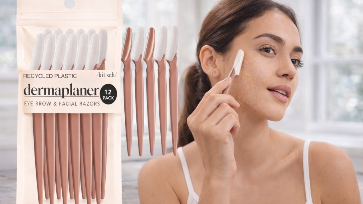How the Kitsch Dermaplane Razor Fits Into a Simple Skincare Routine