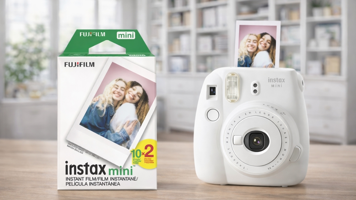 This FUJIFILM Instax Mini Instant Film Twin Pack Keeps Memories Tangible