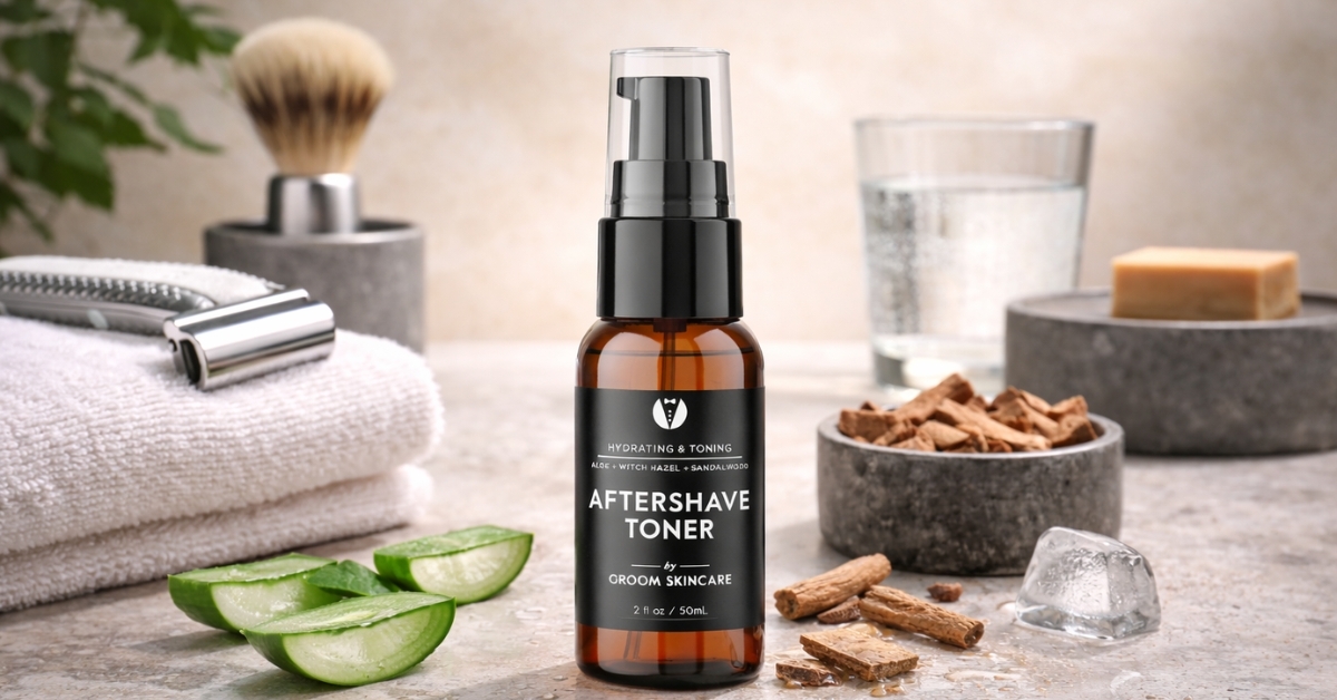 GROOM After Shave Toner: The Best Way to Soothe Your Skin After Shaving