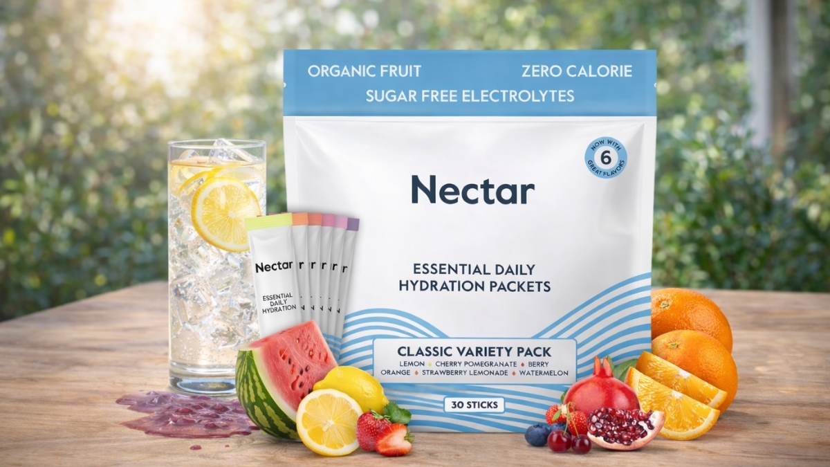 Nectar Essential Daily Hydration Packets: A Smart Way to Boost Daily Hydration