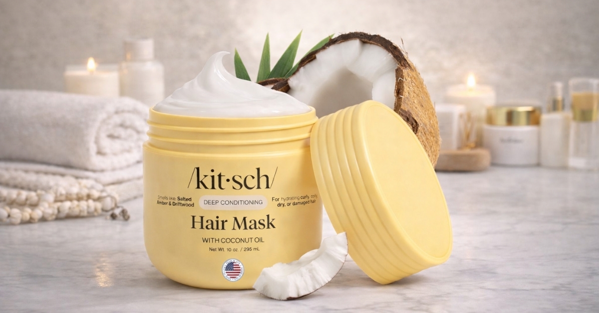 Kitsch Deep Conditioning Hair Mask Review: A Coconut-Powered Hydration Boost