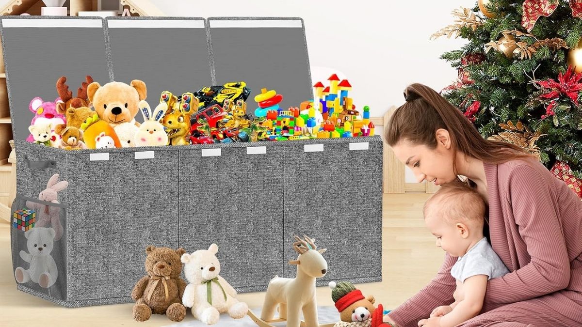 Beadsky Extra Large Toy Box: A Practical Way to Control Toy Clutter