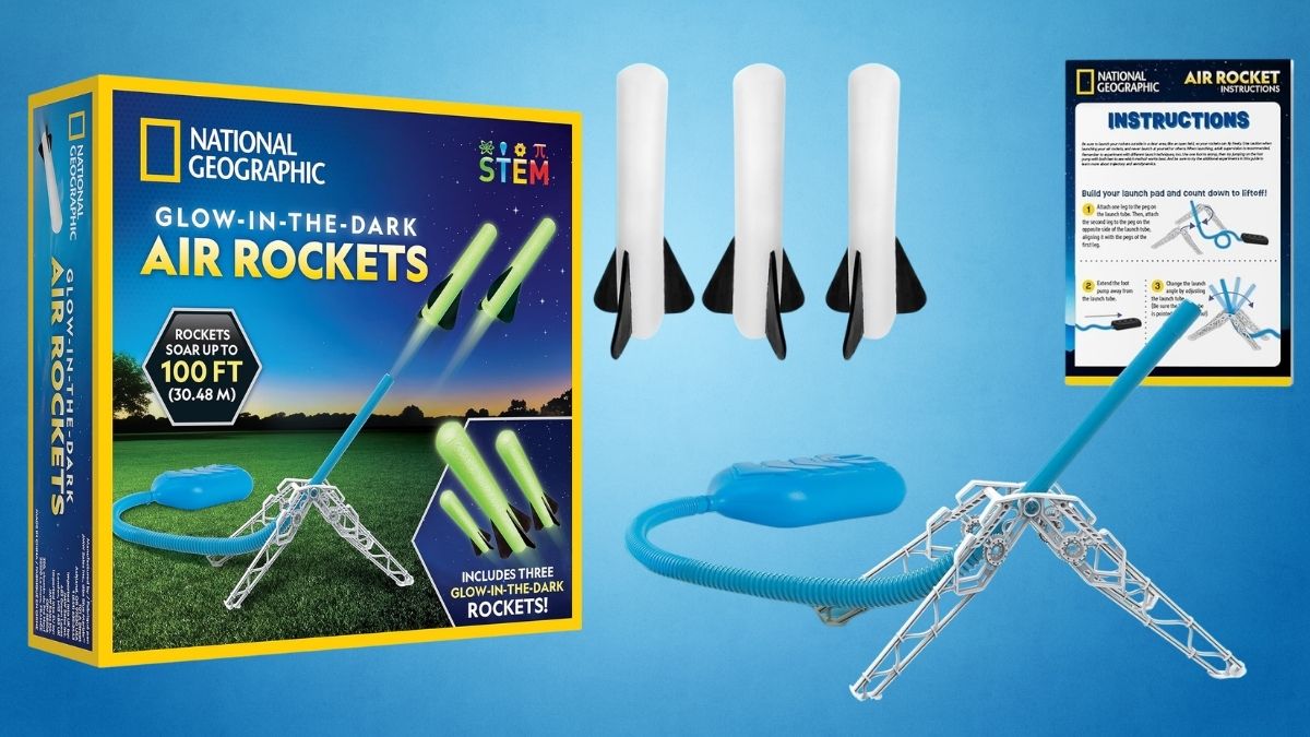 National Geographic Air Rocket Launcher Toy