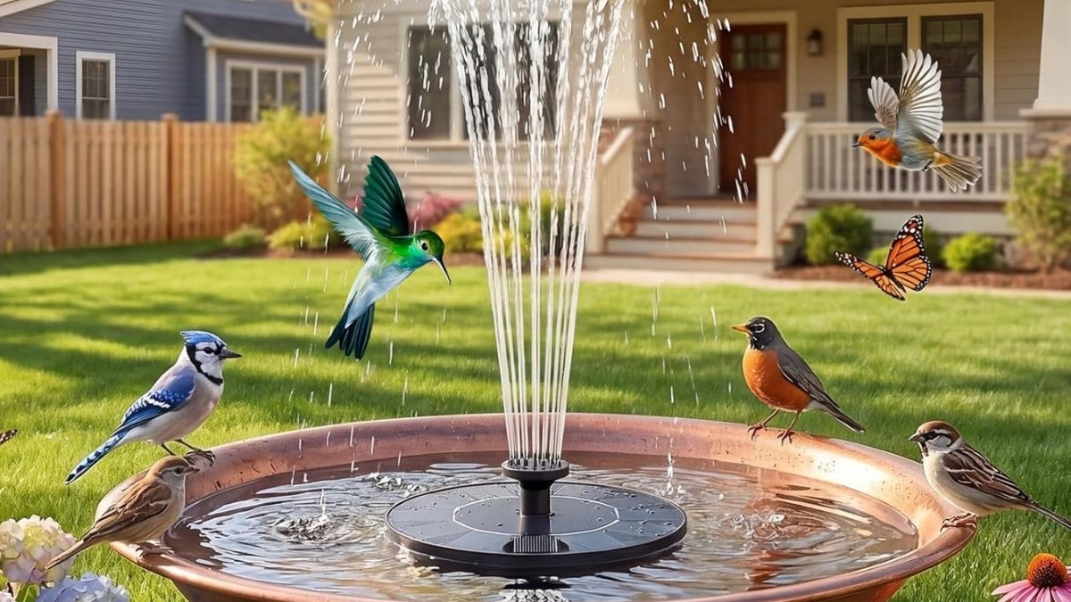 AISITIN Solar Fountain