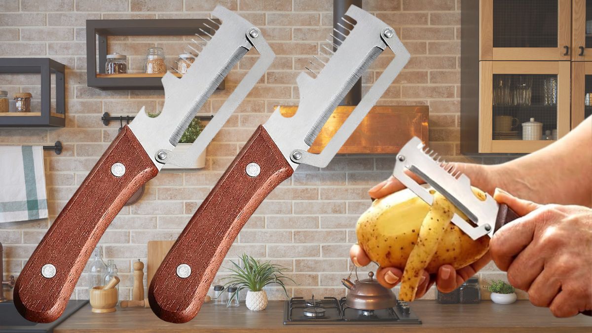 Cut Meal Prep Time Faster With a Versatile 3-in-1 Vegetable Peeler