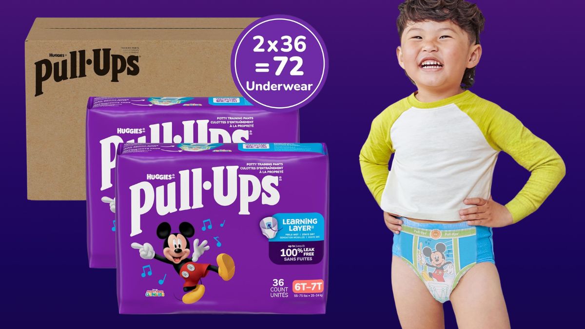 Pull-Ups Boys’ Training Pants Help Make Potty Training Less Stressful for Families